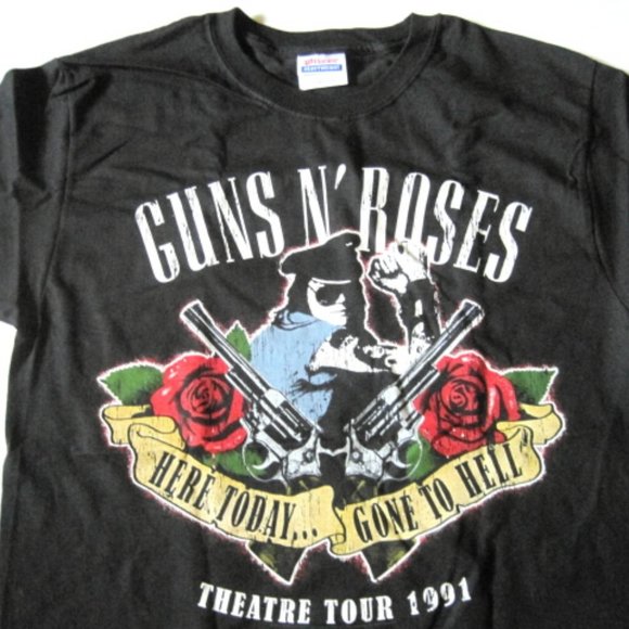 Guns 'n Roses 91 Tour T-shirt - Picture 3 of 3
